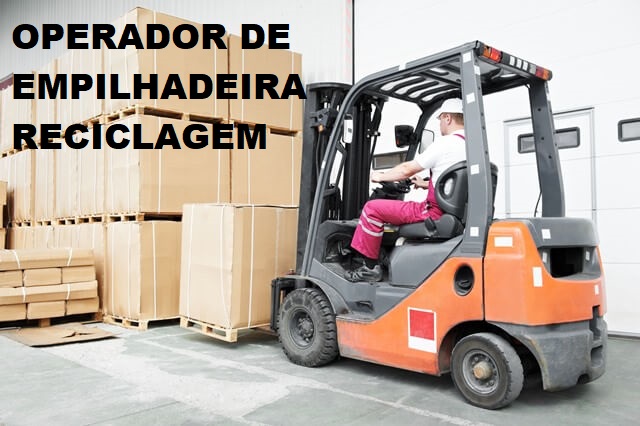 Nr Operador De Empilhadeira Reciclagem Empresas Arm Treinamentos